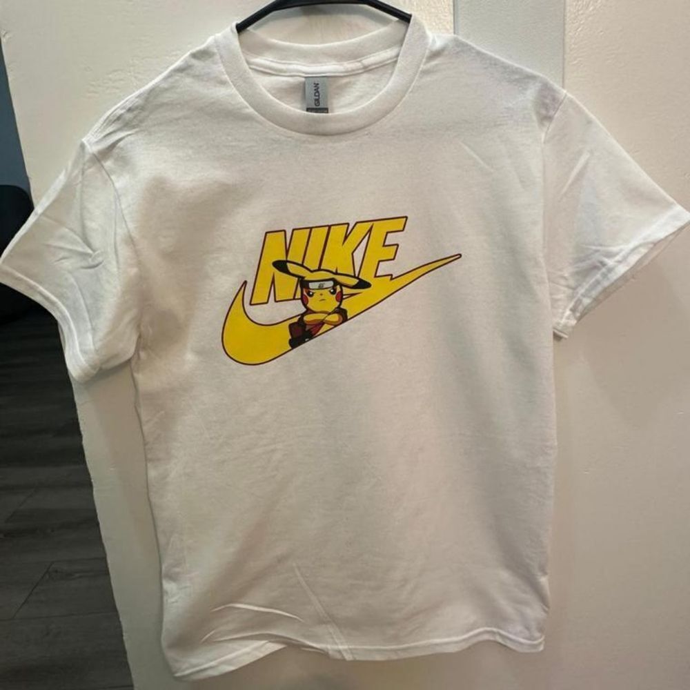 New Pikachu Nike Parody Fun Pokemon Shirt Kids Youth Shirt Short Sleeve